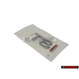 Original VW TSI Rear Trunk Boot Badge Emblem Chrome Red - 1K5853675H GQF