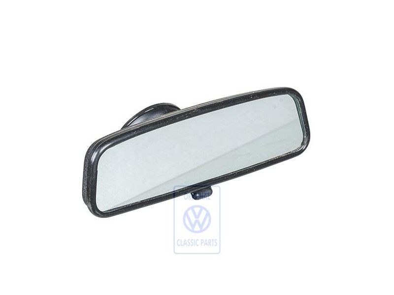 Original VW Mirror With Suction Foot - 1H0857523