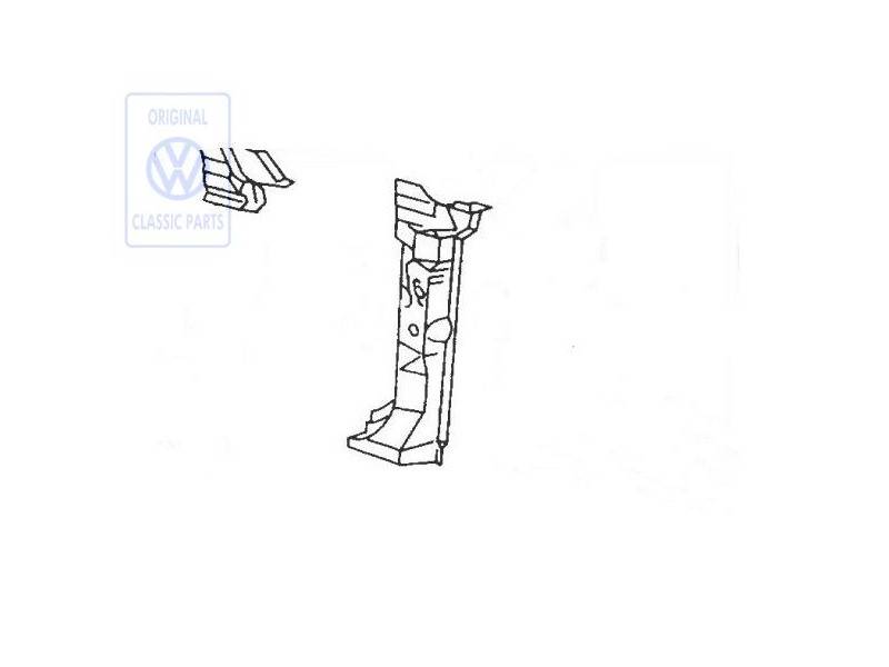 Original VW A-Pillar - 1H0809206
