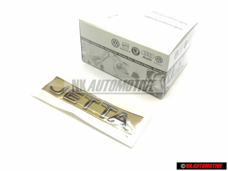Original VW JETTA Rear Trunk Boot Badge Emblem Chrome - 1K5853687 739