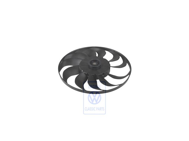 Original VW Fan Wheel With Bearing - 1H0119113