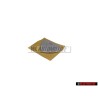 Original VW Individual Fender Wing Side Badge Emblem Chrome - 1K0853688 739