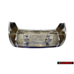 Original VW R32 Steering Wheel Badge Emblem Chrome - 1K0419685 3Q7