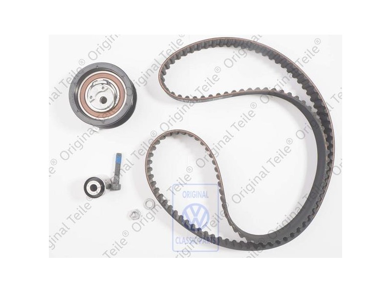 Original VW Repair Kit For Toothed Belt With Tensioning Roller - 028198119C