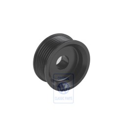 Original VW Poly V-Belt Pulley - 028903119K