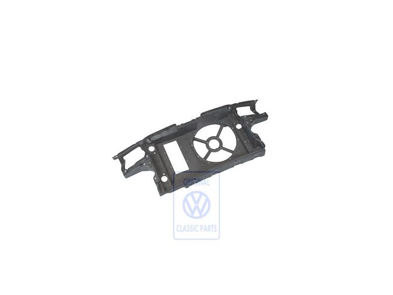 Original VW Lock Carrier With Mounting For Coolant Radiator And Fan - 1H0805594J