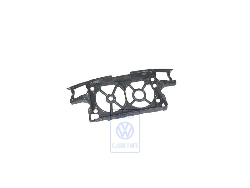 Original VW Lock Carrier With Mounting For Coolant Radiator And Fan - 1H0805594M