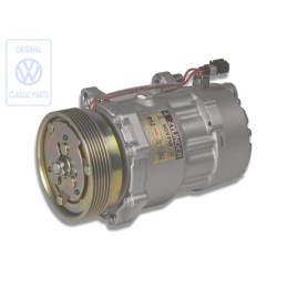 Original VW A/C Compressor With Electro-Magnetic Coupling - 1H0820803E