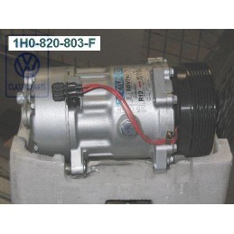 Original VW A/C Compressor With Electro-Magnetic Coupling - 1H0820803F