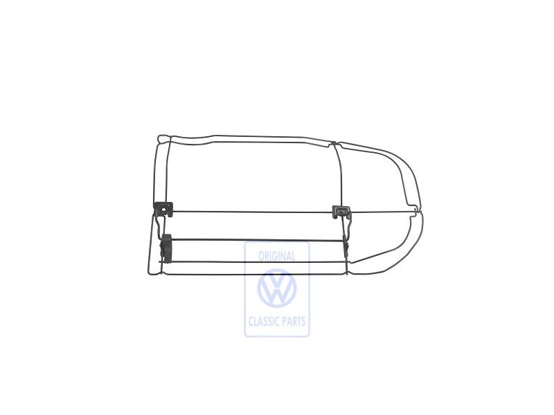 Original VW Rear Seat Frame - 1H0885306A