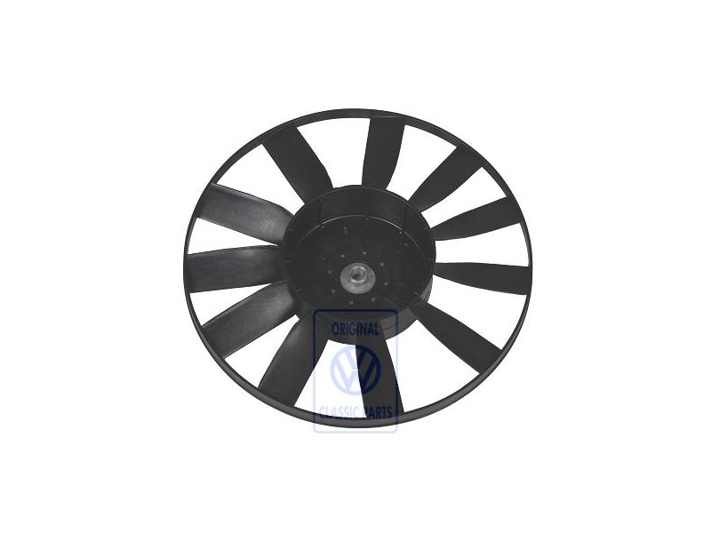 Original VW Fan Wheel With V-Belt Pulley - 1H0959465C
