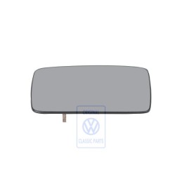 Original VW Mirror Glass (Convex) With Carrier Plate - 1H1857521E