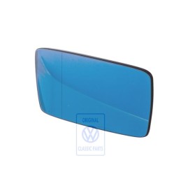 Original VW Mirror Glass (Aspherical- Wide Angle) With Plate - 1H2857522C