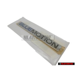 Original VW BLUE MOTION Rear Trunk Boot Badge Emblem - 6Q0853675R WWS