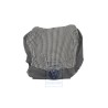 Original VW Seat Covering (Fabric) Black/White - 171881405AJDW4