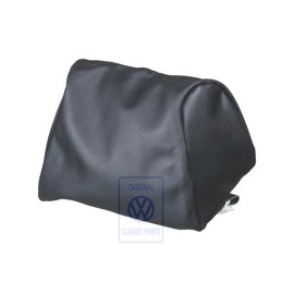 Original VW Cover For Head Restraint Leather/Leatherette Black - 1H0881921AFFAT