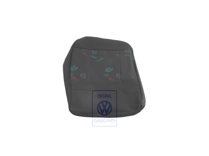 Original VW Seat Covering (Fabric) Black - 1H0885406APDYG