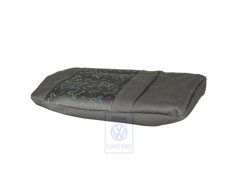 Original VW Seat Cover (Cloth/Leatherette) Black - 1H0885406ASEPM
