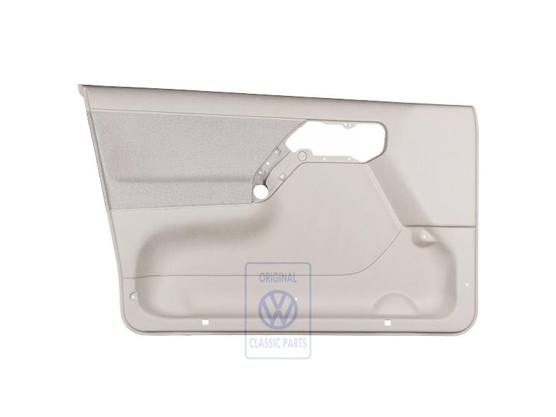 Original VW Door Panel Trim (Cloth) Flint Grey - 1H4867011BKFLG