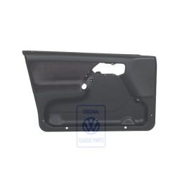 Original VW Door Panel Trim (Cloth) Black - 1H4867011BPBKU