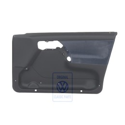 Original VW Door Panel Trim (Cloth) Mauritius Blue - 1H4867012BMEQE