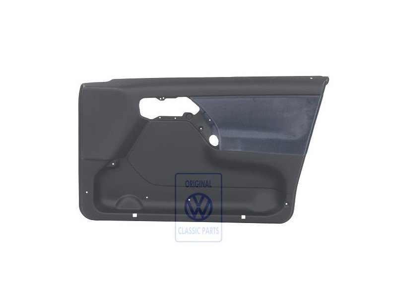 Original VW Door Panel Trim (Cloth) Mauritius Blue - 1H4867012BMEQE