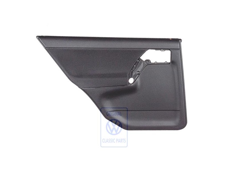 Original VW Door Panel Trim (Cloth) Black - 1H4867211CMBLM
