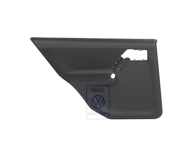Original VW Door Panel Trim (Cloth) Black - 1H4867211CRBKU