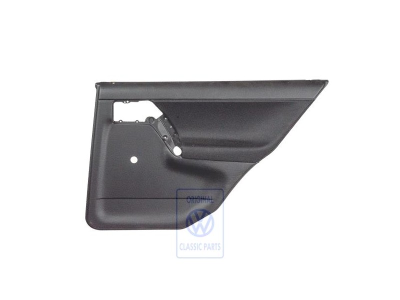 Original VW Door Panel Trim (Cloth) Black - 1H4867212CPBLM