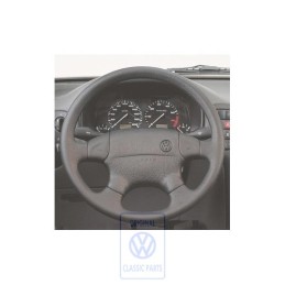 Original VW Steering Wheel Satin Black - 1H0419091AQ01C