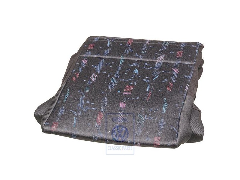 Original VW Seat Covering (Fabric) Black - 1H0881405BHDTL