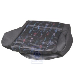 Original VW Seat Cover (Cloth/Leatherette) Black - 1H0881405CMDTL