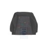 Original VW Backrest Cover Cloth With Backrest Pocket Off-Black - 1H0881805DCFVF