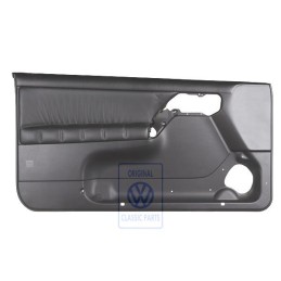 Original VW Door Trim (Leather/Leatherette) Black - 1H3867011ANCNN