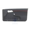 Original VW Door Panel Trim (Cloth) Black/Red - 1H3867012APECZ