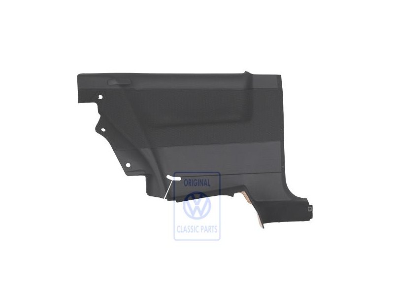 Original VW Side Trim (Fabric) Black - 1H3867043BJBKA