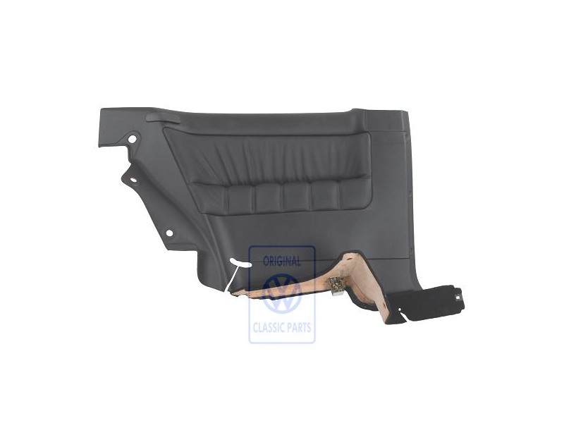 Original VW Side Trim (Leather/Leatherette) Black - 1H3867043CMCNQ