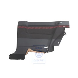 Original VW Side Trim (Fabric) Black/Red - 1H3867044BJDYF