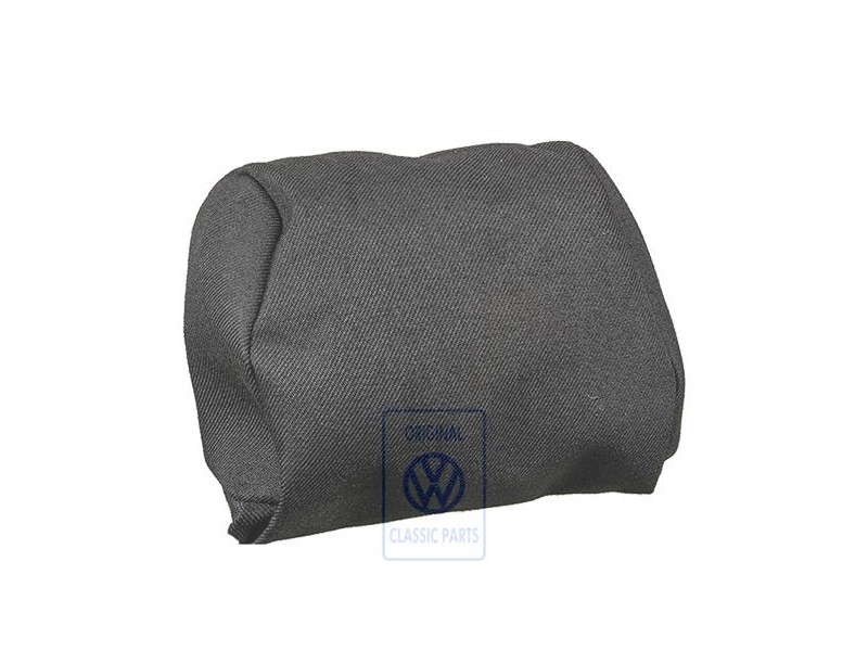 Original VW Head Restraint Cover (Cloth) Black - 1H0881921J B34