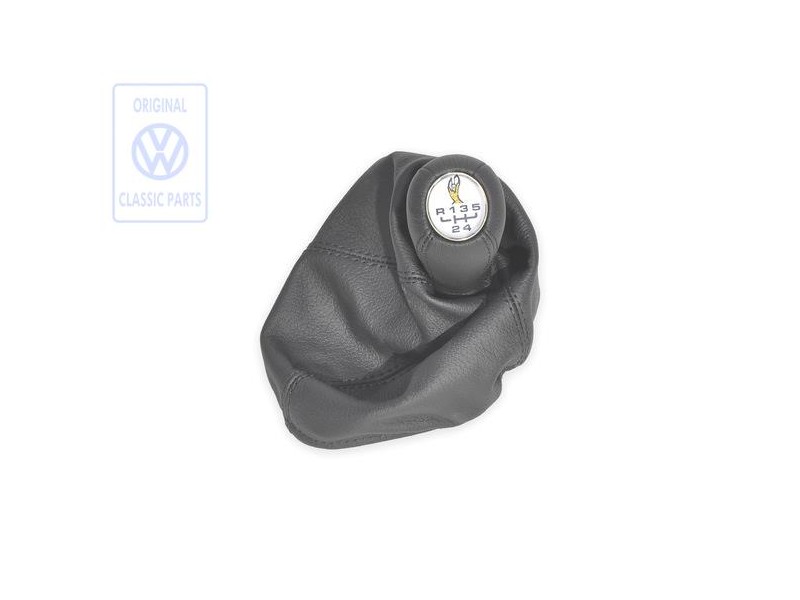 Original VW Gearstick Knob With Boot For Gearstick Lever - 1H0711118L 1BX