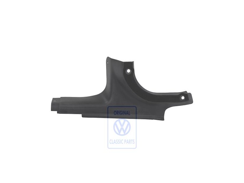 Original VW Sill Trim Strip Satin Black - 1H4853371B B41