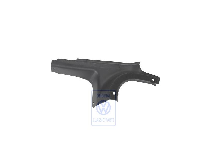 Original VW Sill Trim Strip Satin Black - 1H4853372B B41