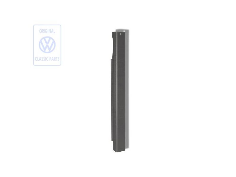 Original VW Sill Trim Strip Satin Black - 1H4853374A B41