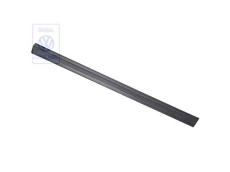 Original VW Protective Strip For Door Satin Black - 1H4853516A B41