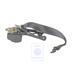 Original VW Three-Point Safety Belt Satin Black - 1H4857805A B41