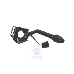 Original VW Switch For Wipers/Wash-Wipe Operation Satin Black - 1H0953519B 01C