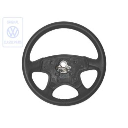 Original VW Sports Steering Wheel(Leather) Black - 1H0419091D 1BX