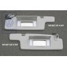 Original VW Sun Visor With Illuminated Mirror And Cover - 1H0857551H E47
