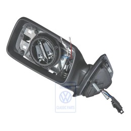 Original VW Exterior Mirror Housing Satin Black - 1H1857507A 01C