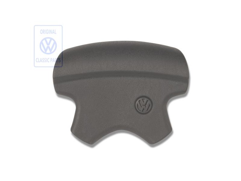 Original VW Horn Button Satin Black - 1H0419669C 01C